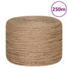 vidaXL Touw 250 m lang 8 mm dik jute