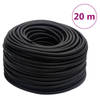 vidaXL Luchtslang hybride 0,6'' 20 m rubber en PVC zwart