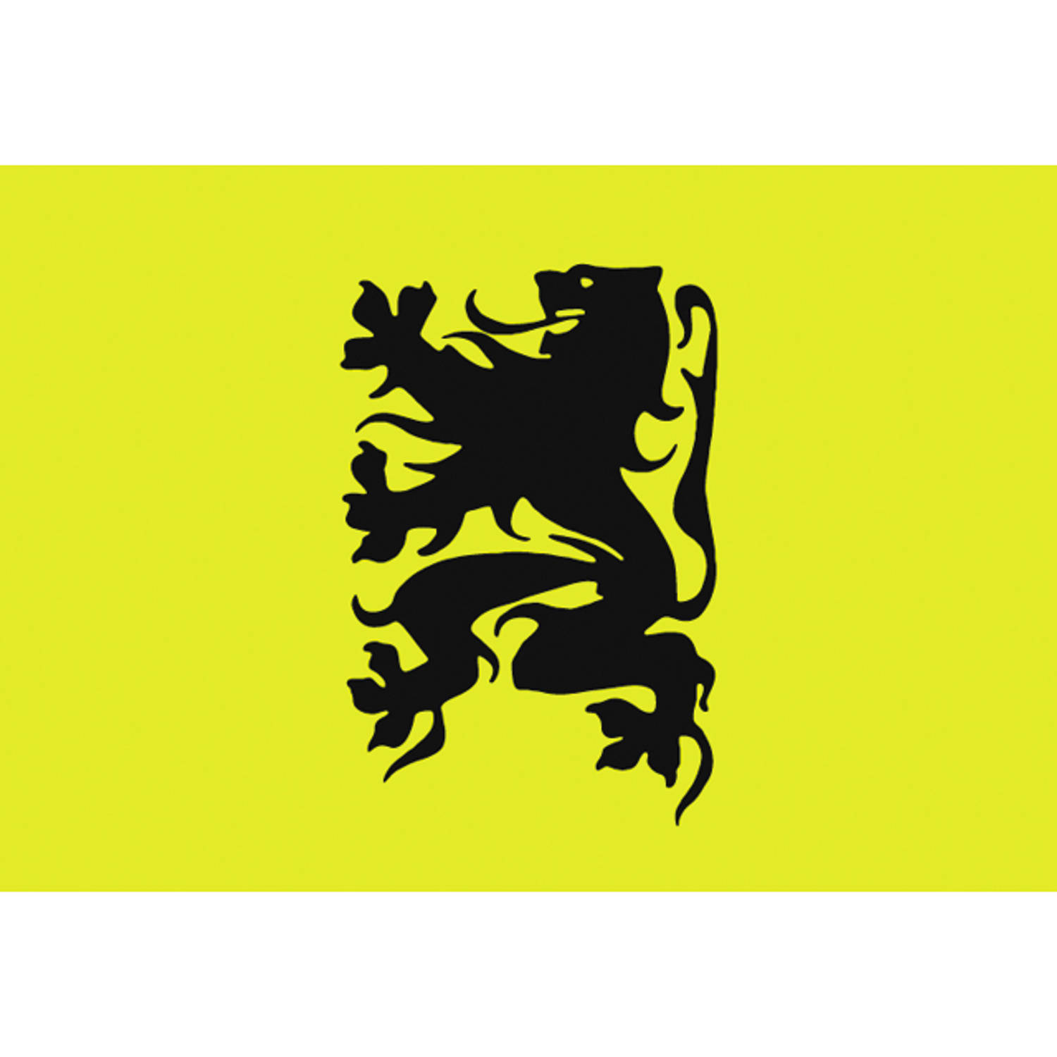 Vlaanderen vlag 40x60 Talamex Veiligheid en vlaggen