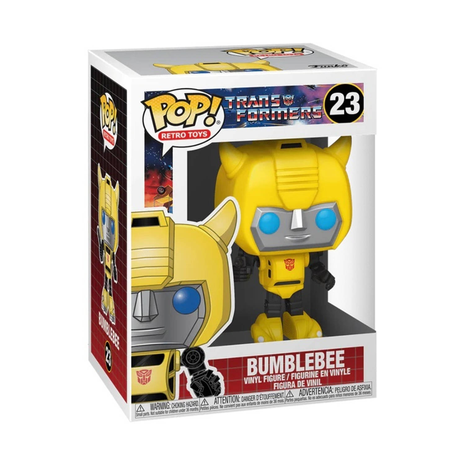 Pop Retro Toys: Transformers Bumblebee Funko Pop #23