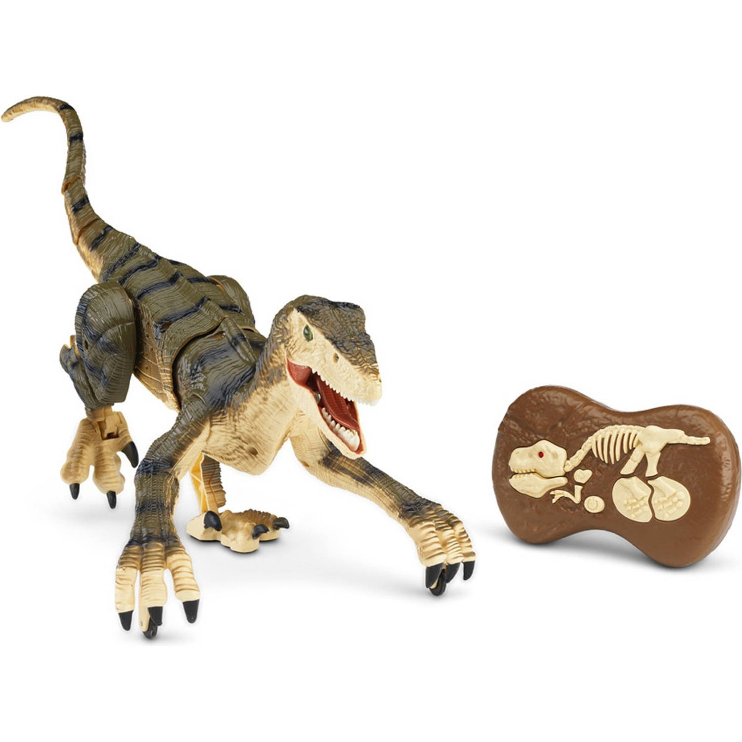 RED5 - Speelgoed Dinosaurus RC - Afstand Bestuurbare Raptor - Met Licht- en Geluidseffecten