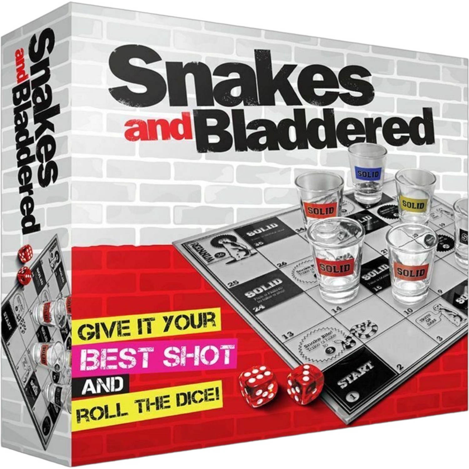 #Winning Snakes and Bladdered Drankspel Shotjes Dobbelen