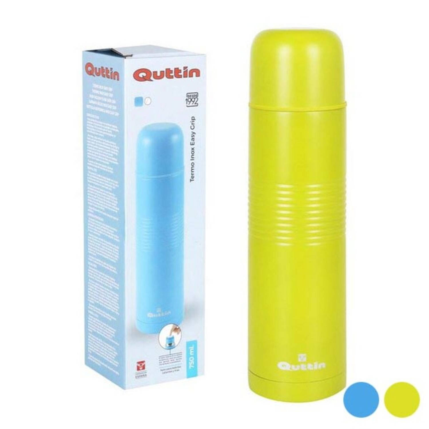 Thermos Quttin Easy Grip Roestvrij staal