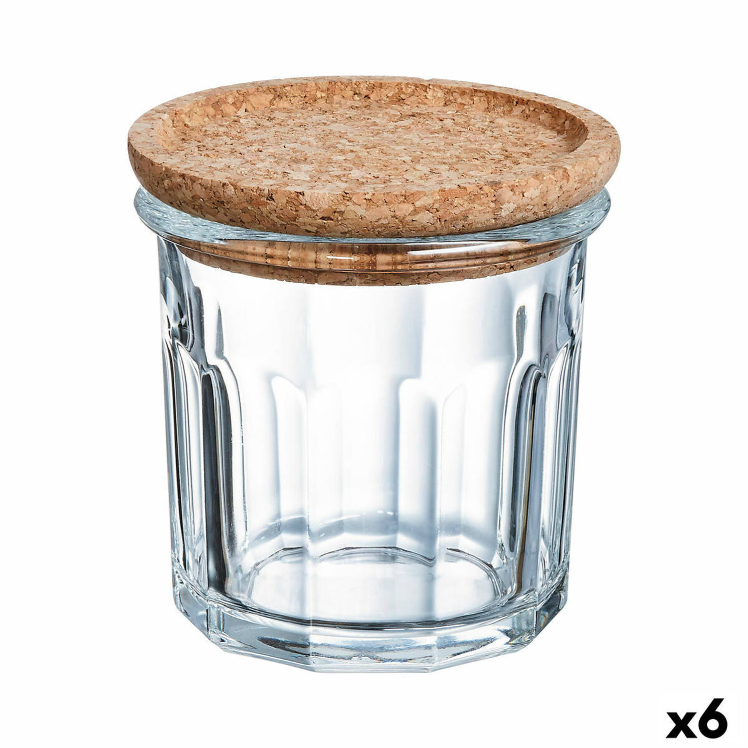 Blik Luminarc Pav Transparant Kurk Glas (310 ml) (6 Stuks)