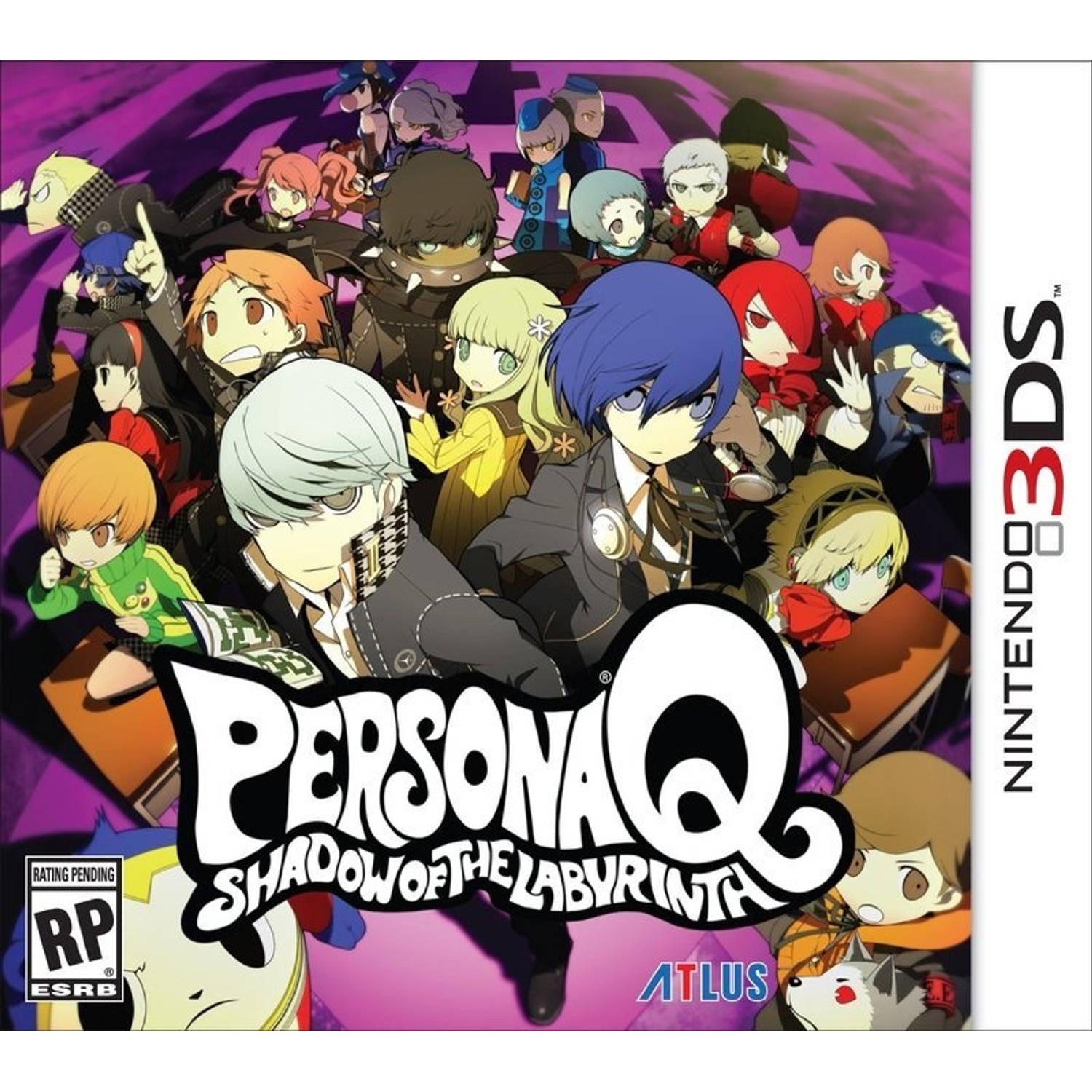 Persona Q Shadows Of The Labyrinth 3DS Game