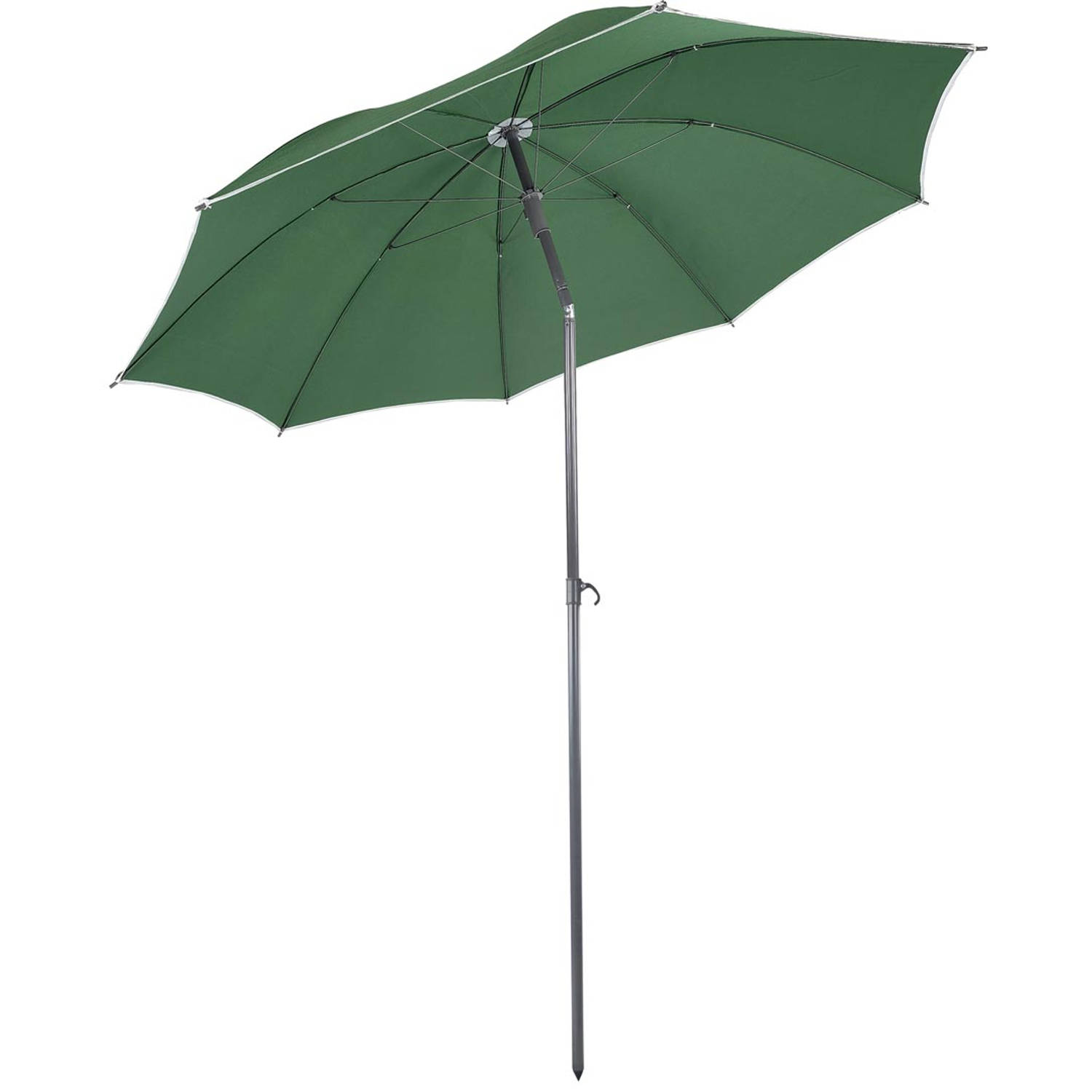 Strand parasol S Ø160cm groen.