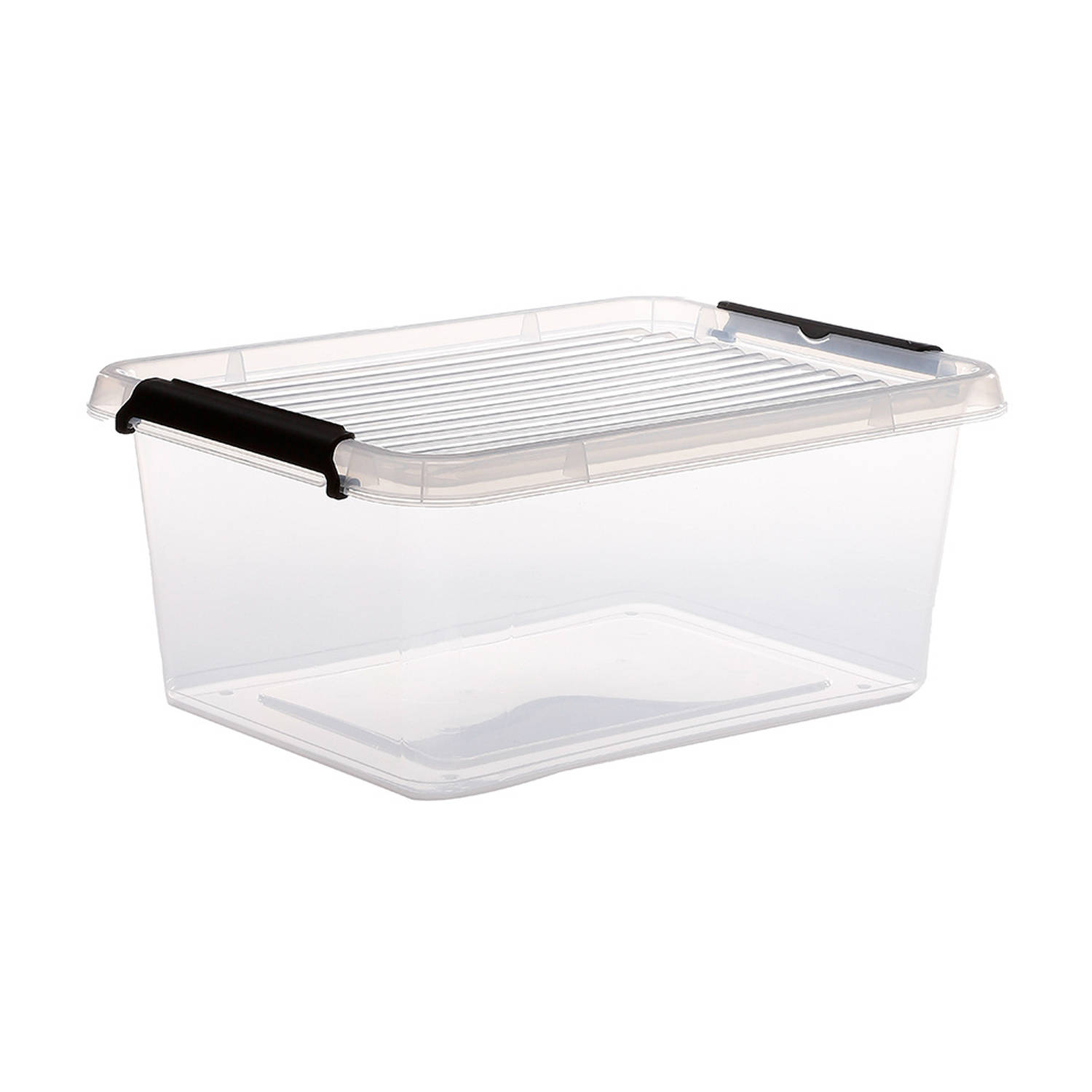 Five® Doorzichtige opbergbox met clipsluiting 12,5 liter - 12,5 liter (39 x 29 x 16,5 cm ) - Stapelbaar, Klaar voor gebruik