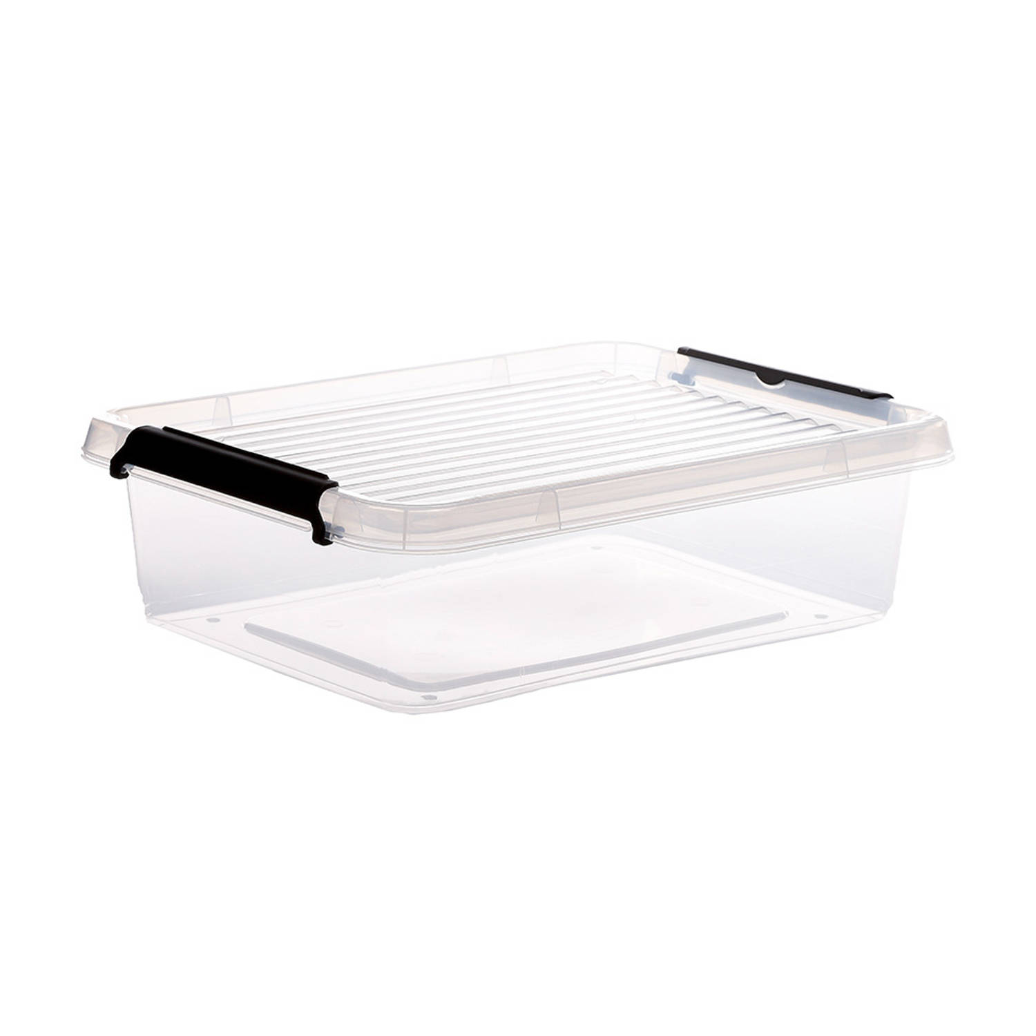 Five® Doorzichtige opbergbox met clipsluiting 8,5 liter - 8,5 liter (38,9 x 29,3 x 11 cm ) - Stapelbaar, Klaar voor gebruik