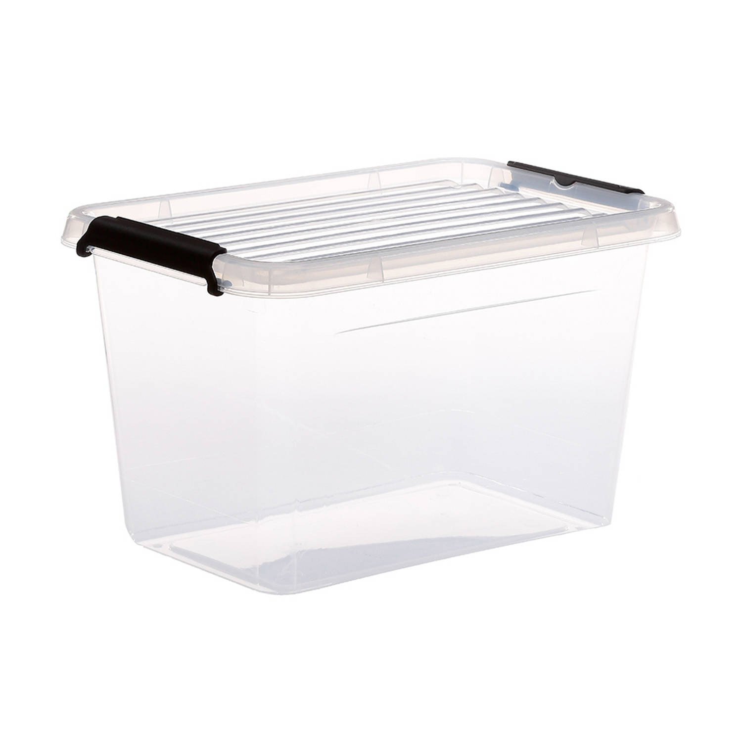 Five® Doorzichtige opbergbox met clipsluiting 6,5 liter - 6,5 liter (29,2 x 19,9 x 18 cm) - Stapelbaar, Klaar voor gebruik