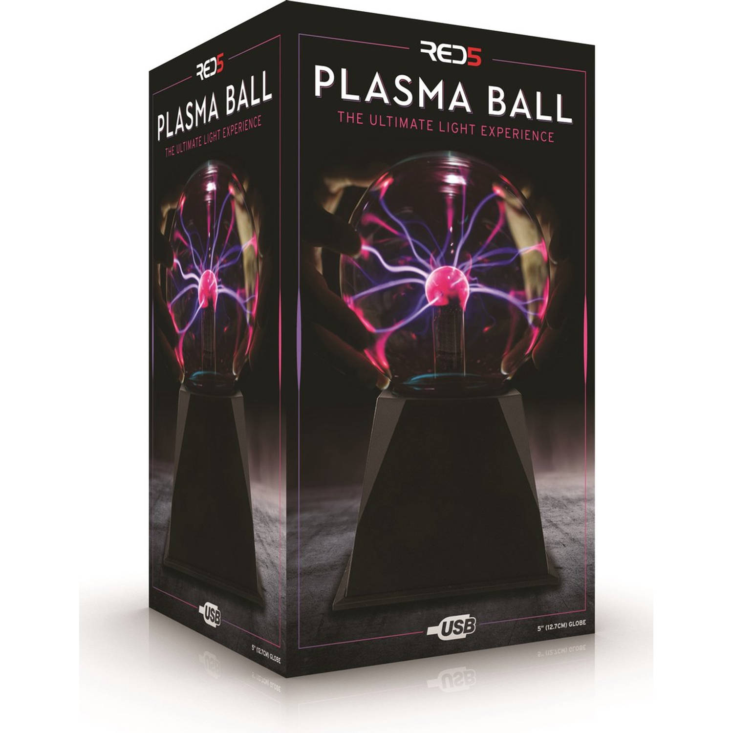 RED5 - Plasma bal lamp - 22CM