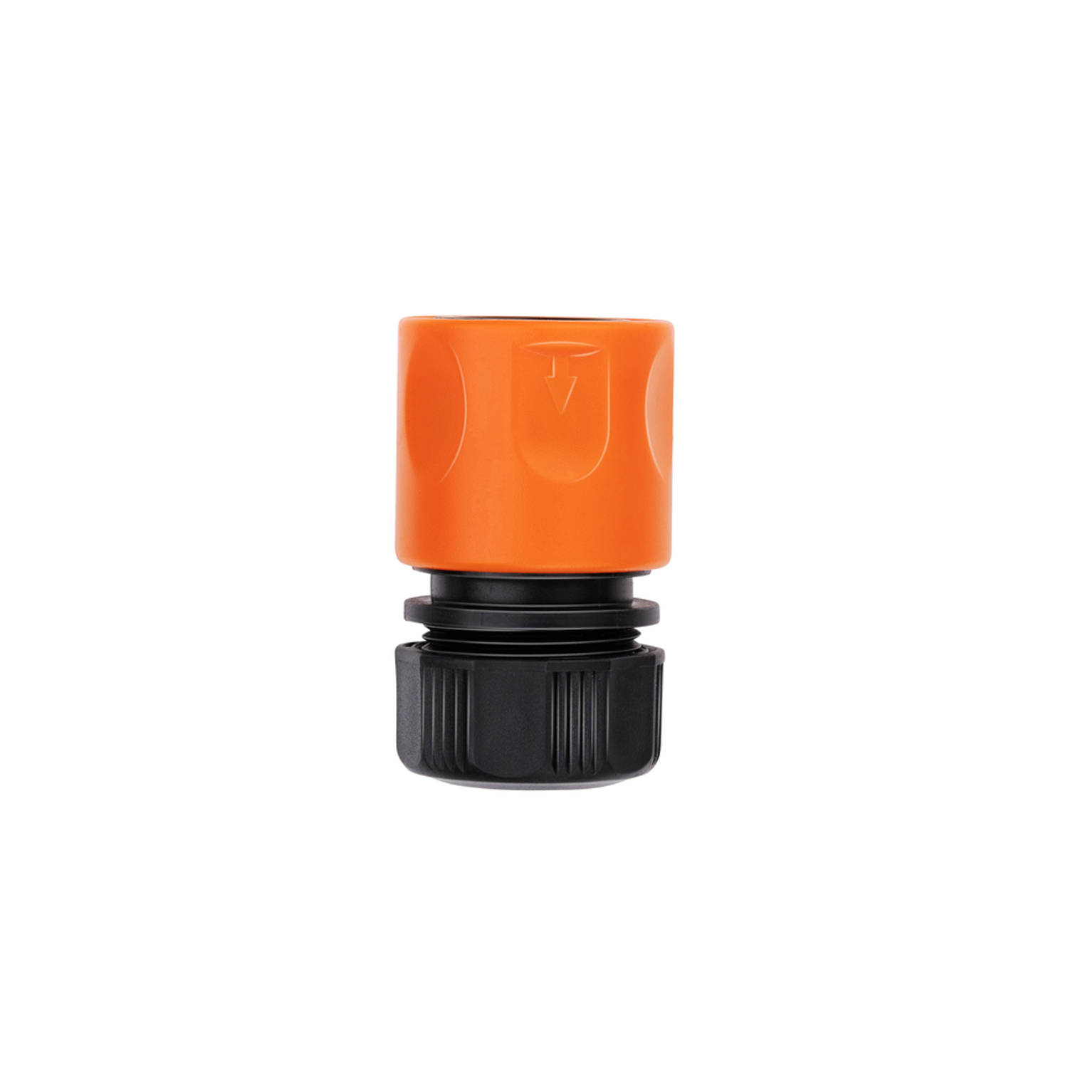BLACK+DECKER Tuinslang Snelkoppeling - 1/2'' - ?13 mm - Kunststof - Zwart/ Oranje