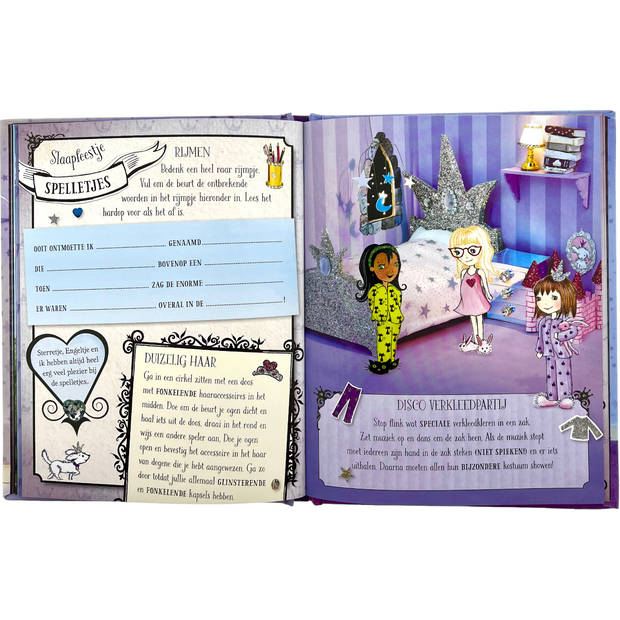 Dagboek Vriendenboek Glitterbelle Jij En Ik - Glitter Editie - 48 pagina's - Hardcover