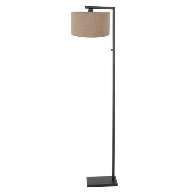 Steinhauer Stang vloerlamp bruin metaal 160 cm hoog