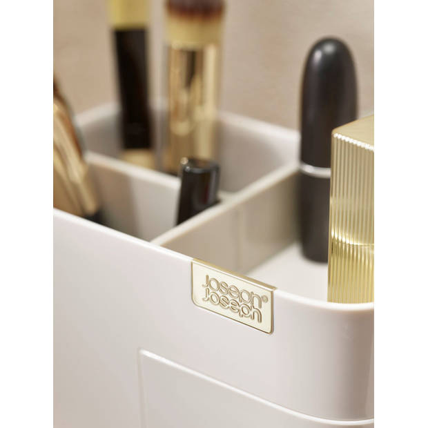 Joseph Joseph - Viva Make-up Organizer Compact met Lade - Kunststof - Beige