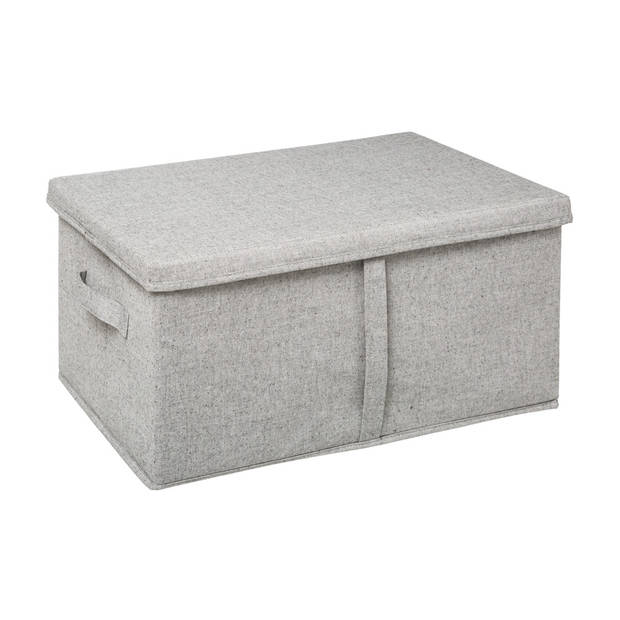 Stoffen opbergdoos Five® - 50 x 31 x 25 cm (E) - Met deksel