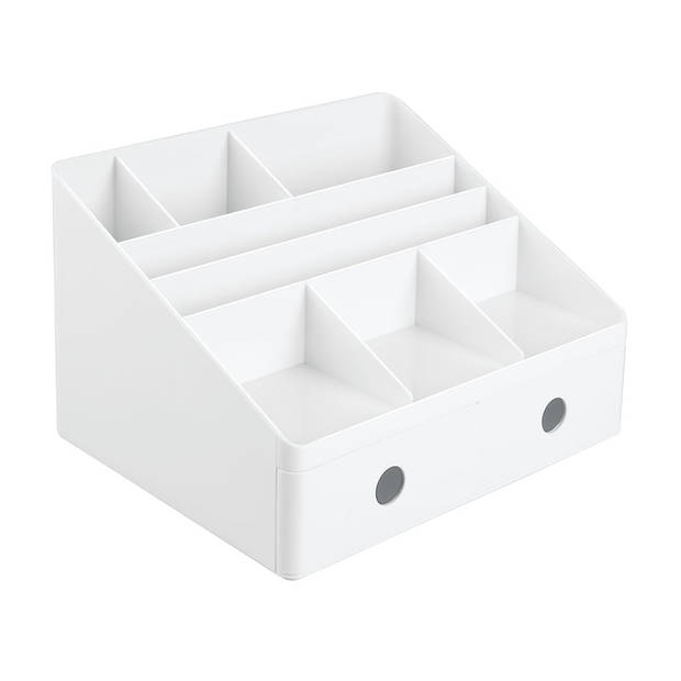 Witte organizer met lades 3-niveaus