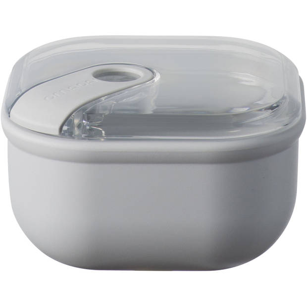 Omada - Pull Box Lunchbox Vierkant 425 ml - Polypropyleen - Grijs