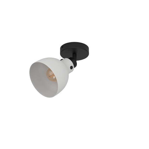 EGLO Matlock Spot - E27 - 24,5 cm - Grijs/Zwart - Staal