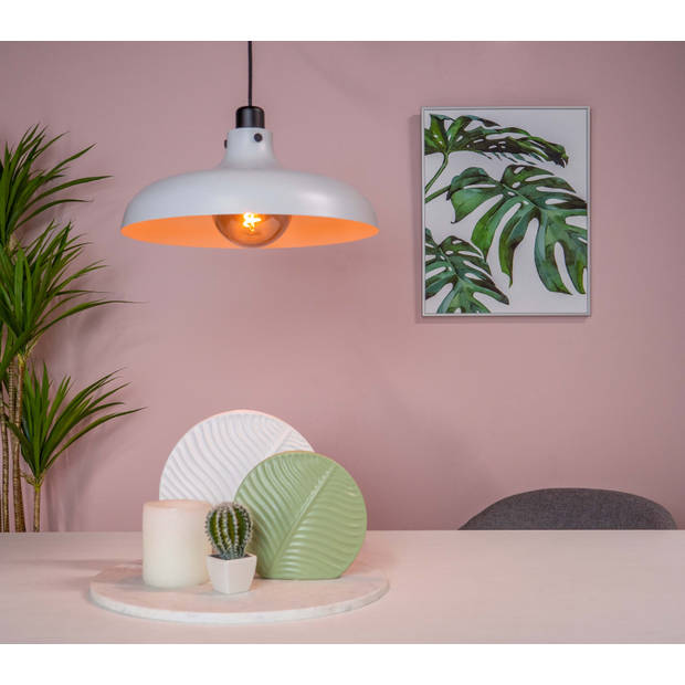 EGLO Matlock Hanglamp - E27 - Ø 38 cm - Grijs/Zwart - Staal