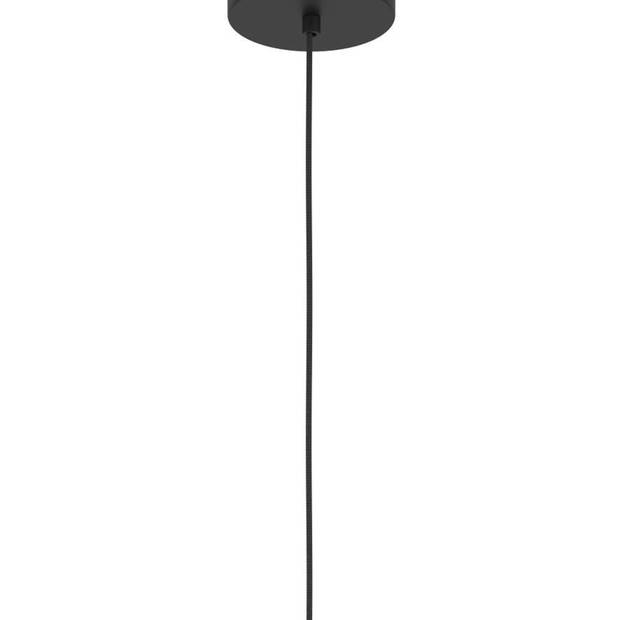 EGLO Butterburn Hanglamp - E27 - Ø 36 cm - Zwart/Wit/Groen