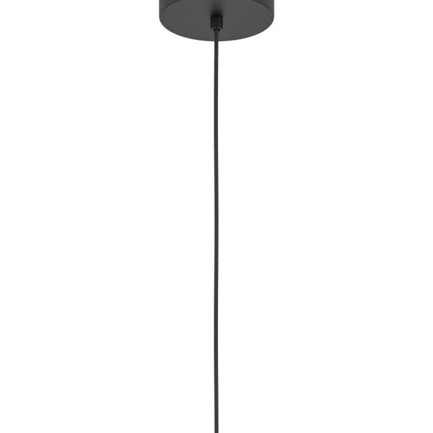 EGLO Podere Hanglamp - E27 - Ø 42,5 cm - Zwart - Staal