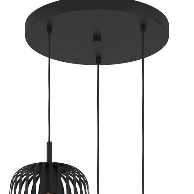 EGLO Romazzina Hanglamp - E27 - Ø 46 cm - Zwart