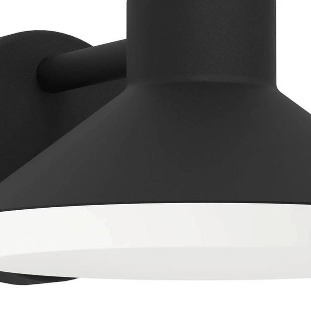 EGLO Ninnarella Wandlamp - buitenverlichting - GU10 - Zwart