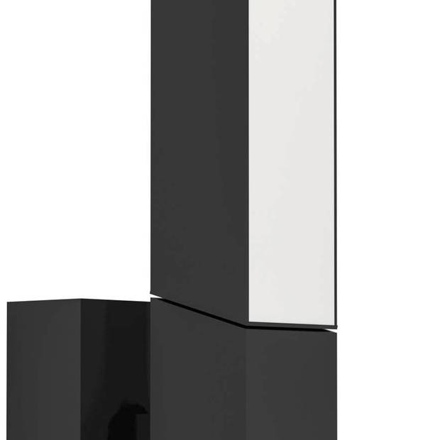 EGLO Ugento Wandlamp - LED - 31,5 cm - Zwart/Wit