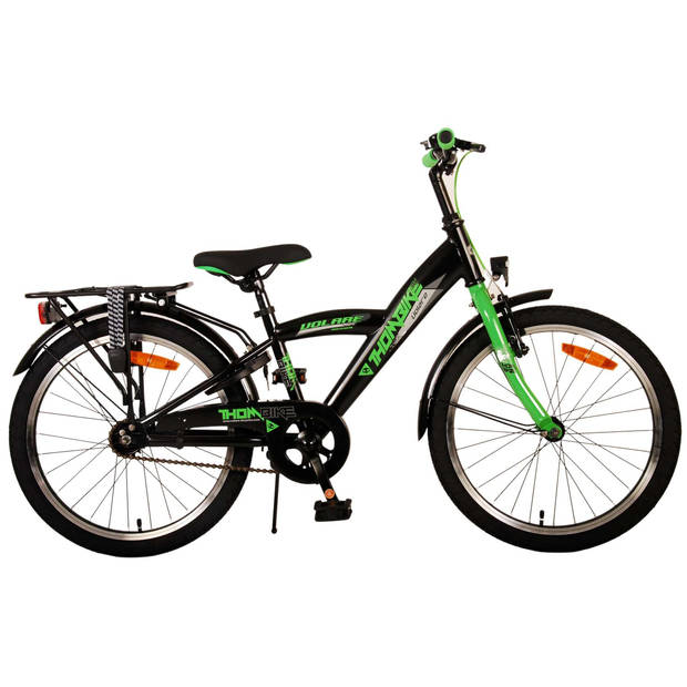 Volare Jongensfiets Thombike 20 Inch 23 cm Jongens Terugtraprem Zwart/Groen