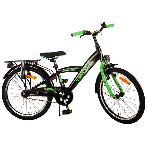 Volare Jongensfiets Thombike 20 Inch 23 cm Jongens Terugtraprem Zwart/Groen