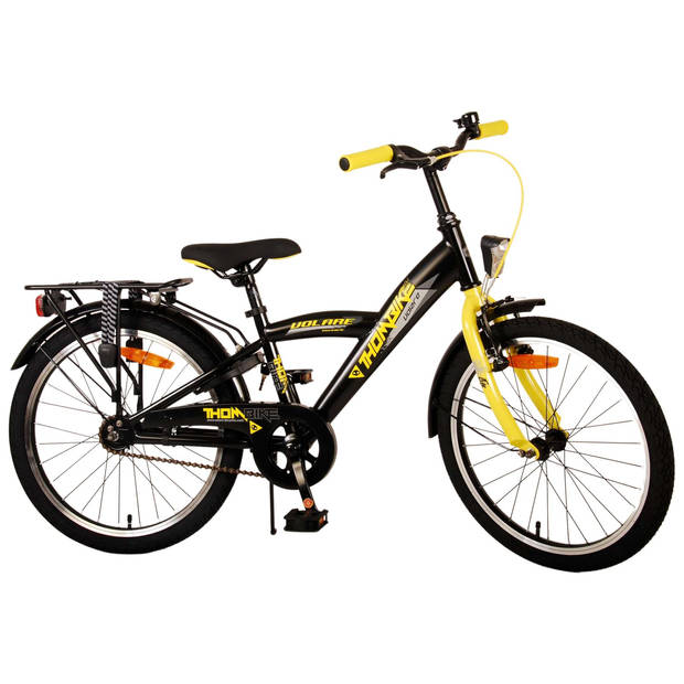 Volare Jongensfiets Thombike 20 Inch 23 cm Jongens Terugtraprem Zwart/Geel