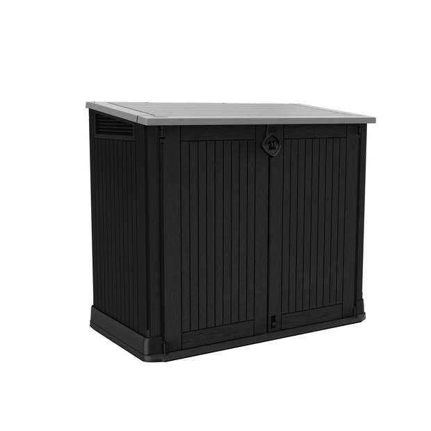 Store-It-Out Midi Opbergbox - 880L - 132x71,5x113,5cm - Zwart