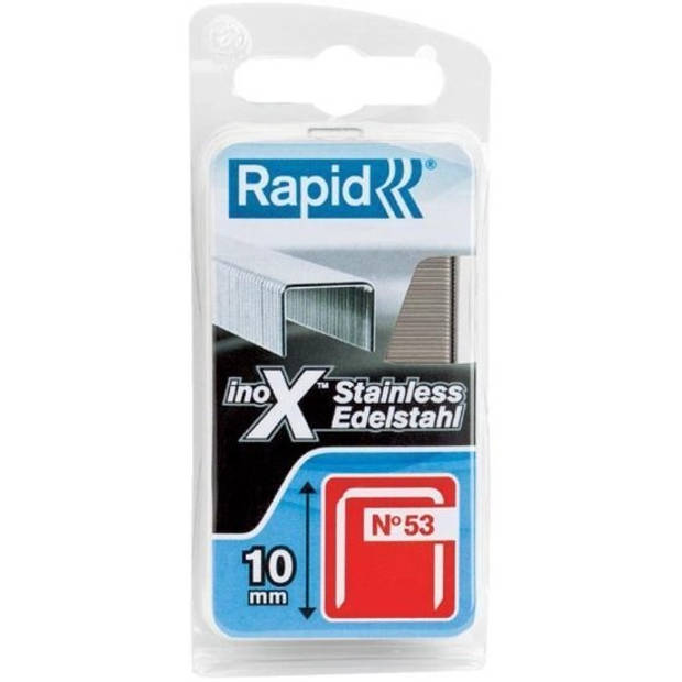 Rapid Nieten - No 53 - RVS - 10 mm blister 1080 stuks