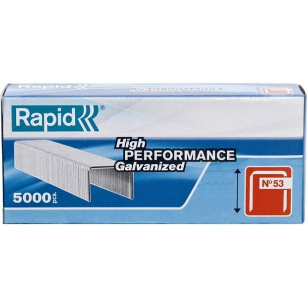 Rapid Nieten 53/10 mm Gegalvaniseerd 5.000 st.. Box