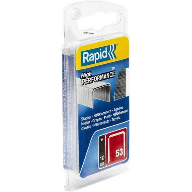 Rapid 40109504 Nieten - No. 53 - Gegalvaniseerd - 10mm (1080st)