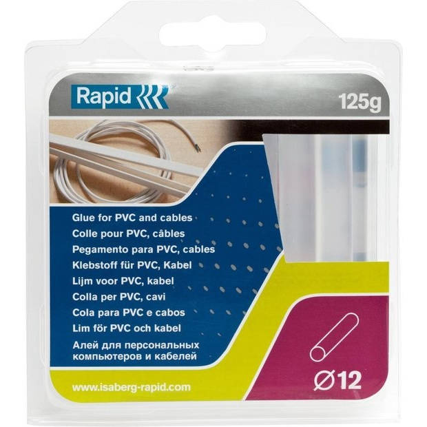 Rapid lijm pvc/kabel Ã¸ 12 x 94 mm 125 g