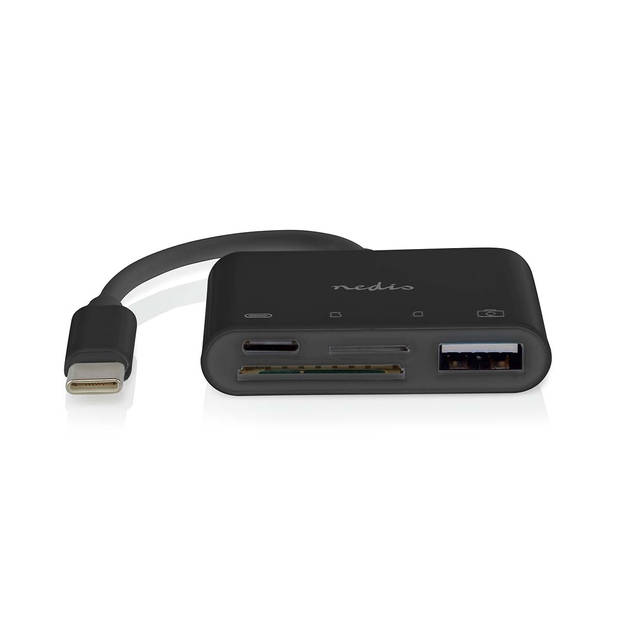 Nedis USB-Hub - CCGB64780BK01 - Zwart