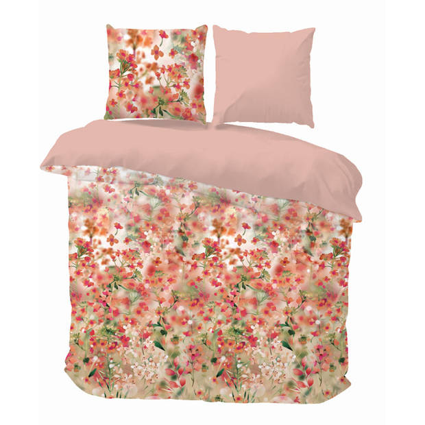 iSleep Dekbedovertrek Martine - Oud Roze - Lits-jumeaux 240x200/220 cm