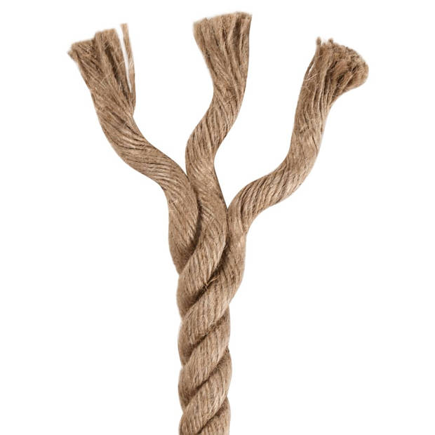 vidaXL Touw 50 m lang 14 mm dik jute