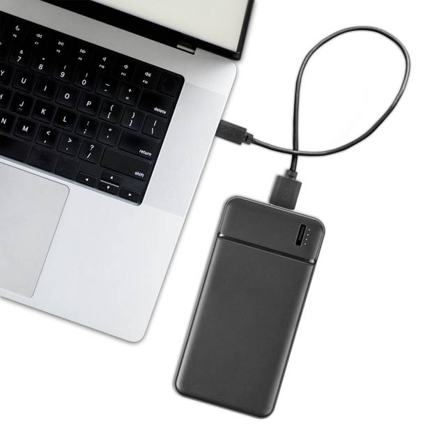 ForDig Oplaadbare Powerbank 10.000mAh - Snel laad functie / Quick charge - Incl. Kabel - 22.5W Snellader - Fast Charge 4