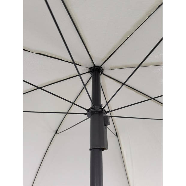 Strand parasol S Ø180cm beige.