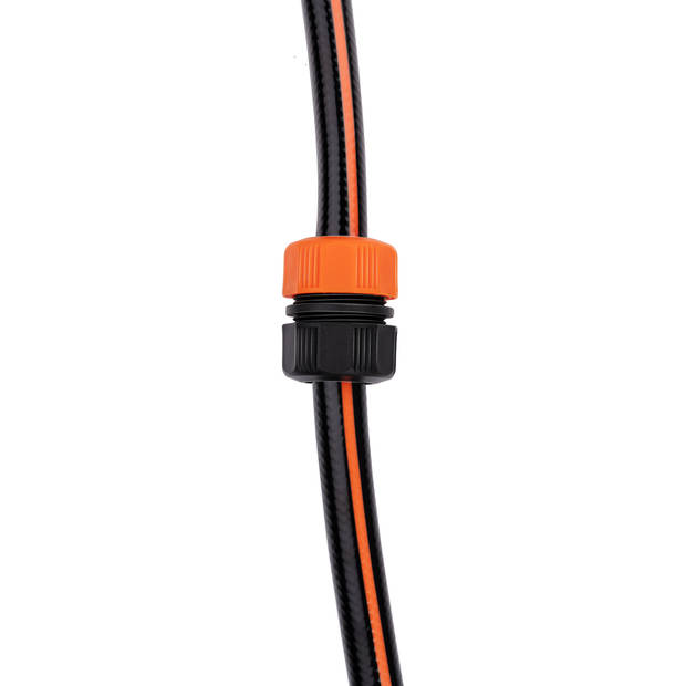 BLACK+DECKER Slangverbinder 1/2" - 13 ? CM - Tuinslangkoppelig - Zwart/Oranje