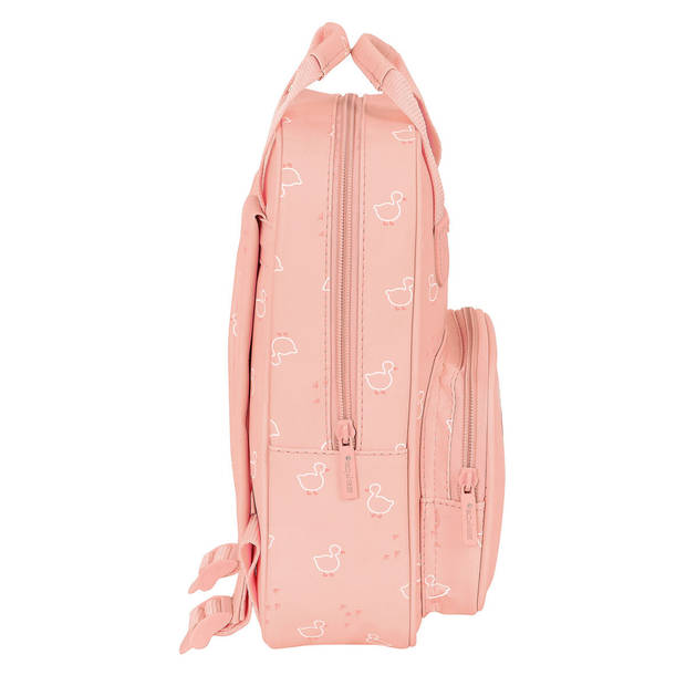 Schoolrugzak Safta Patito 20 x 28 x 8 cm Roze