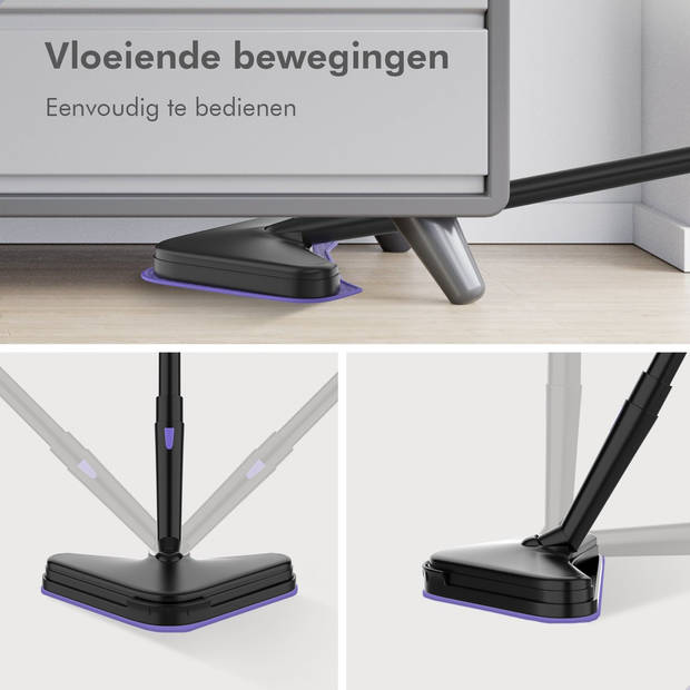 Motionflow 16-in-1 Stoomreiniger - Handstomer - Vlekkenreiniger - Diepte reiniging voor vloer, bank, badkamer en tapijt