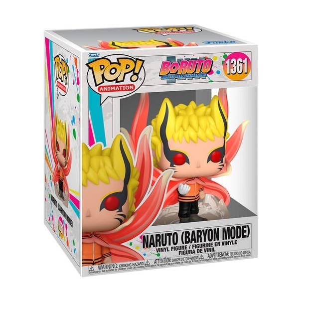 Pop Animation: Boruto S3 - Naruto (Baryon Mode) - Funko Pop #1361