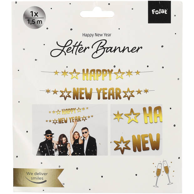 Letterbanner Happy New Year