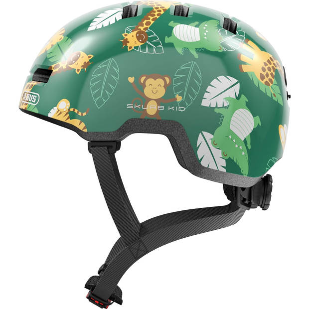 Helm Skurb Kid Groen jungle M 50-55cm