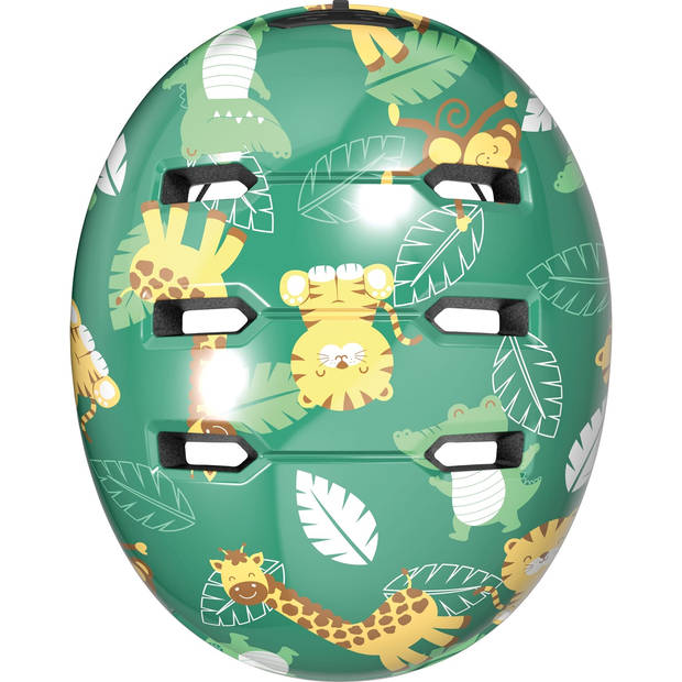 Helm Skurb Kid Groen jungle M 50-55cm