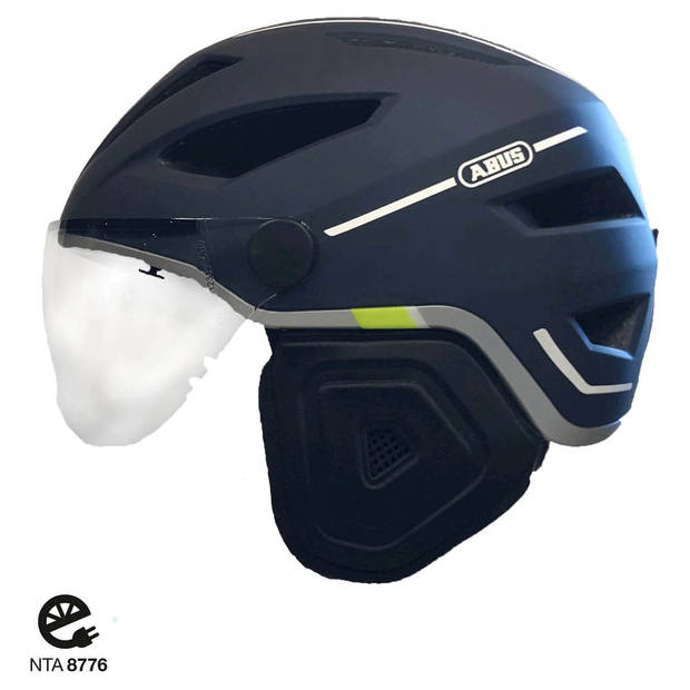 Abus Helm Pedelec 2.0 ACE midnight Blauw S 51-55cm