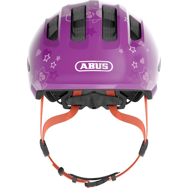 Abus Helm Kind Smiley 3.0 paars princess S (45-50cm)